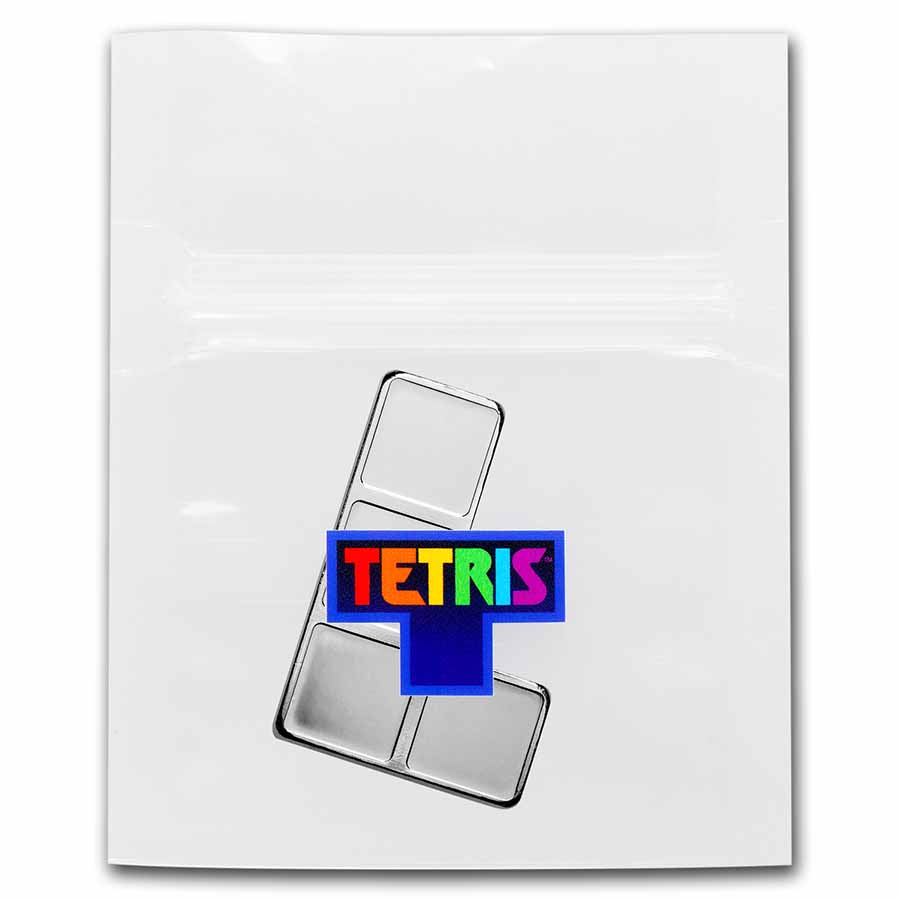 2023 Tetris™ Niue 1 oz Silver $2 L-Tetrimino Block | eBay